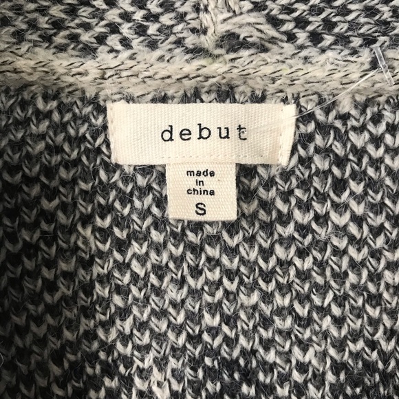 NWOT long printed cardigan - Picture 3 of 4